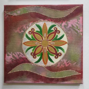 Mandala Lahkotnost bivanja 25x25 cm