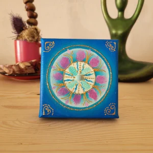 Mandala Cvetoča z Larimarjem