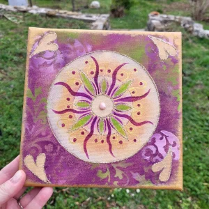 Mandala Srčna znanilka pomladi ~ Kreativna